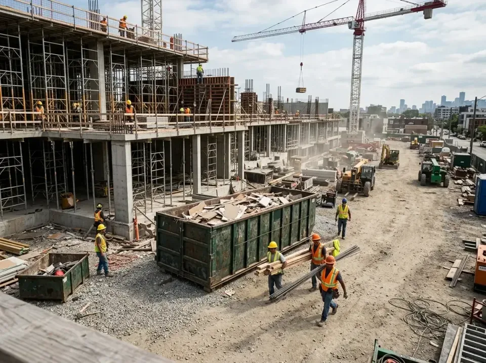 commercial-construction-site-w-002 — frequently asked questions, Low Cost Construction Dumpster Rental in Lincoln Park, NJ